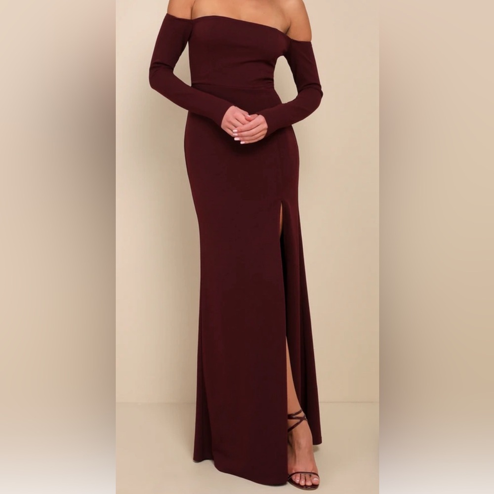 Lulus off the shoulder dress